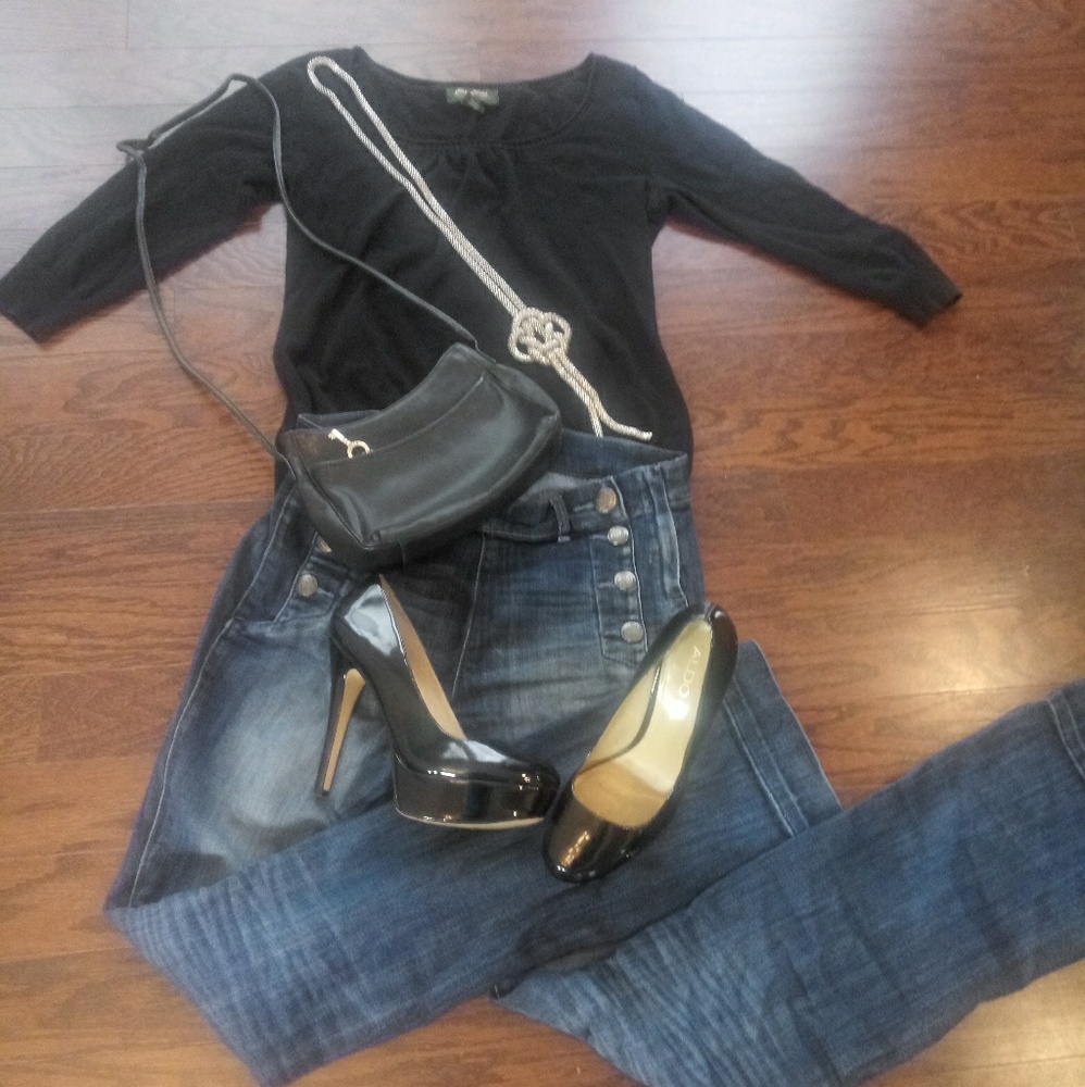 Eddie Bauer Black Sweater